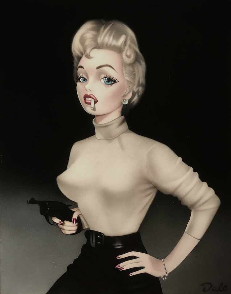 Dale Sizer, "Girl with the Gun"